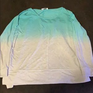 Entro sweatshirt with cold shoulder sleeves